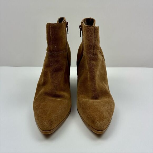 Nine West Camel Suede Kirby Ankle Boot, 9.5 - Picture 2 of 8
